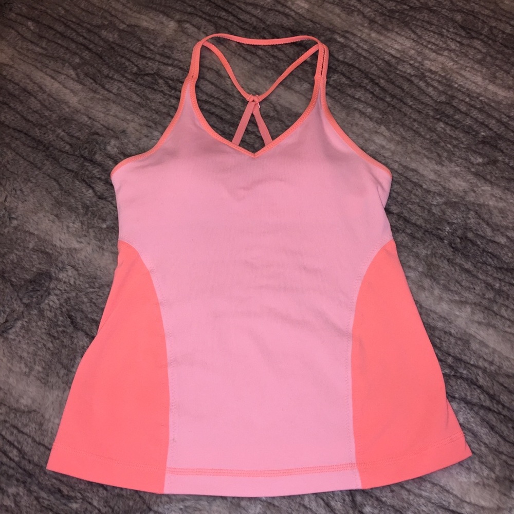 EUC Lululemon Racer Back padded sports bra tank 4